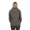 Fox WC Zipped Hoodie mit Reißverschluss Grün-Malve Damen Kapuzenpullover M
