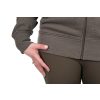 Fox WC Zipped Hoodie mit Reißverschluss Grün-Malve Damen Kapuzenpullover M