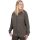Fox WC Zipped Hoodie mit Reißverschluss Grün-Malve Damen Kapuzenpullover L