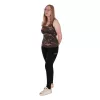 Fox Womens Black Lined Leggings Unterziehhose S