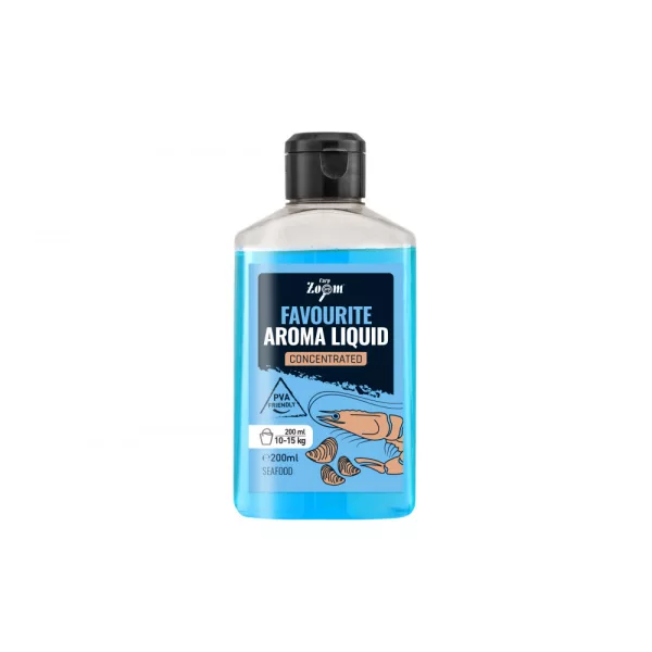 Carp Zoom Favourite Meeresfrüchte Flüssigaroma 200ml