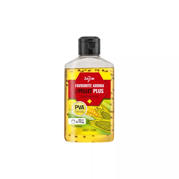 Carp Zoom Favourite Süßer Mais Flüssigaroma mit Pellets 200ml