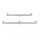 Carp Zoom CZ Easy Alu Querstange 3 Ruten, 40 cm