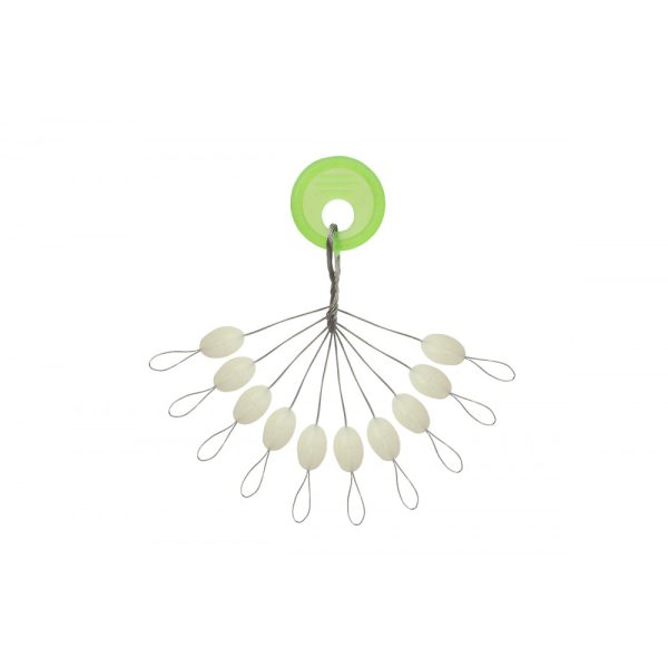 Predator Z 5x7mm Fluoreszierender Gummi Stopper 10 Stück