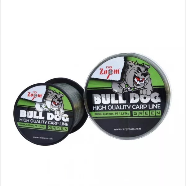 Carp Zoom CZ Bull-Dog Monofil Karpfenangelschnur, o 0,28 mm, 1000 m, 10,75 kg, dunkelgrün