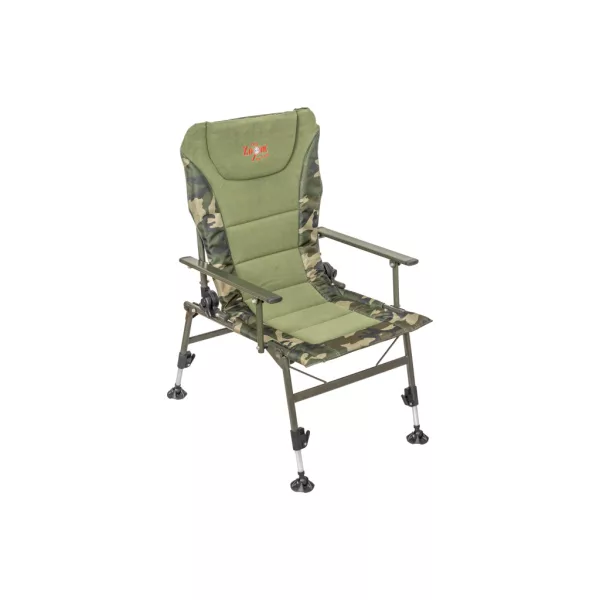 Carp Zoom N2 Komfort Camou-Fleece Armlehnstuhl 50x50x35cm