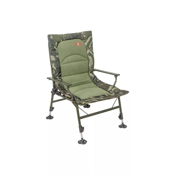 Carp Zoom Gesamtkomfort Camou-Fleece Angelstuhl 63x60x38cm