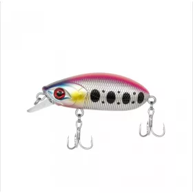   Predator Z PZ Beetle Wobbler, 5 cm, 7,8 g, rosa, weiß, schwarz, schwimmend