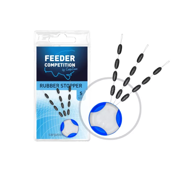 Feeder Competition S Gumistopper 12 Stk.