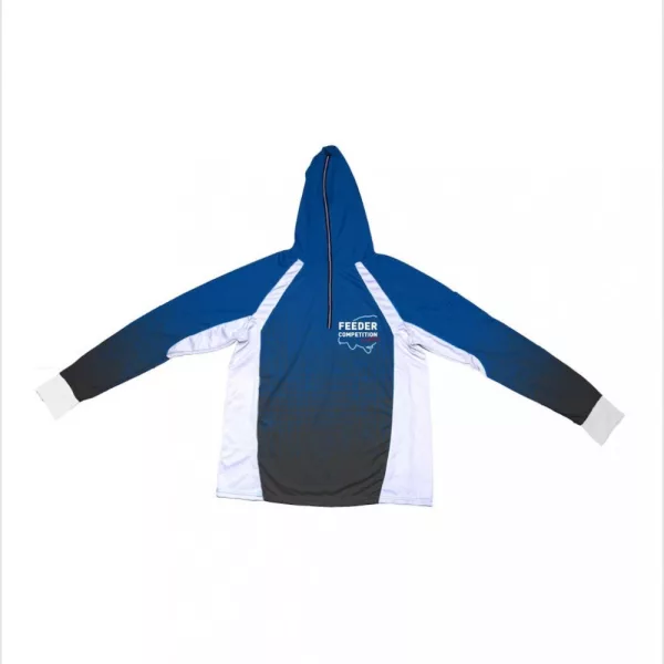 Feeder Competition FC Langarm-T-Shirt mit Kapuze, L