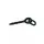 Carp Zoom CZ Pop Up Schraube mit ovalem Ring, 12 mm, schwarz, 10 St.