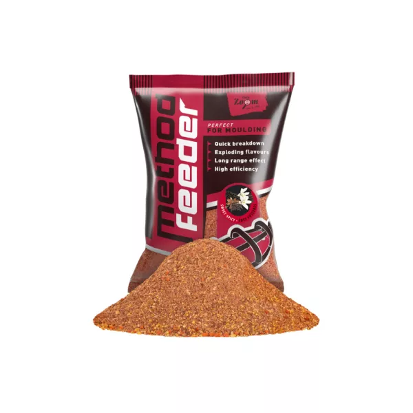 Carp Zoom Method Feeder Süß-Würziges Futtermittel 1kg