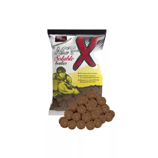 Carp Zoom Act-X Soluble Vanille-Tigernuss 24mm Löslicher Boilie 800gr