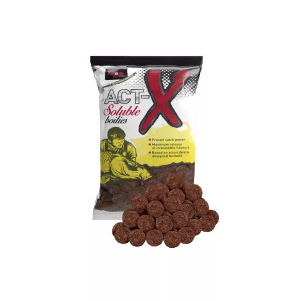 Carp Zoom Act-X Soluble Süß-Würzig 24mm Löslicher Boilie 800gr