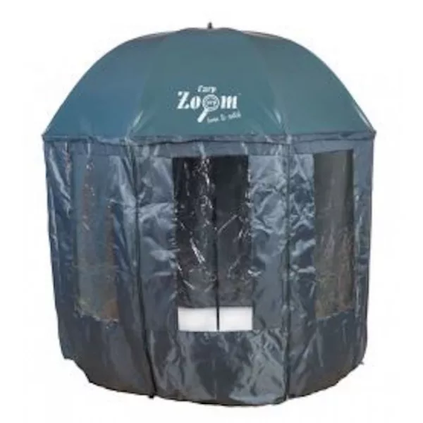 Carp Zoom CZ PVC Schirm mit Seitenwänden, ø250 cm