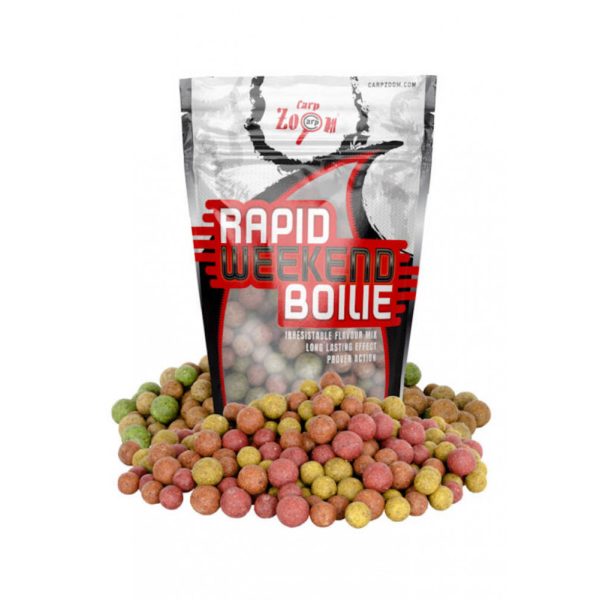 Carp Zoom CZ Rapid Weekend schnell wirkender Boilie, Frucht-Mix, 5 kg