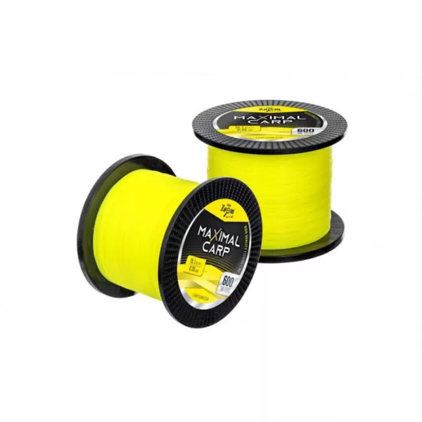 Carp Zoom CZ Maximal Carp Karpfen-Angelschnur, o 0,35 mm, 600 m, 15,1 kg, gelb