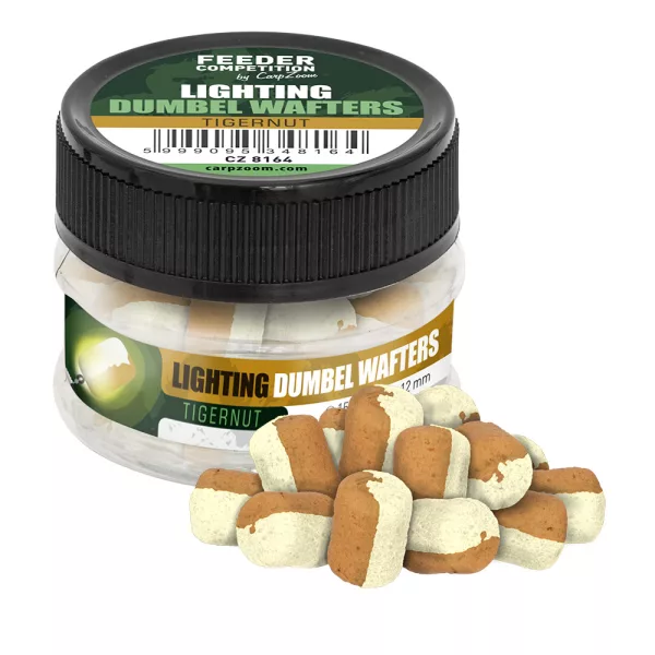 Feeder Competition Lighting Dumbel Wafters Tigernuss 8x12mm Wafters 15gr