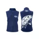 Carp Zoom CZ Damen Softshell-Weste, XL, dunkelblau
