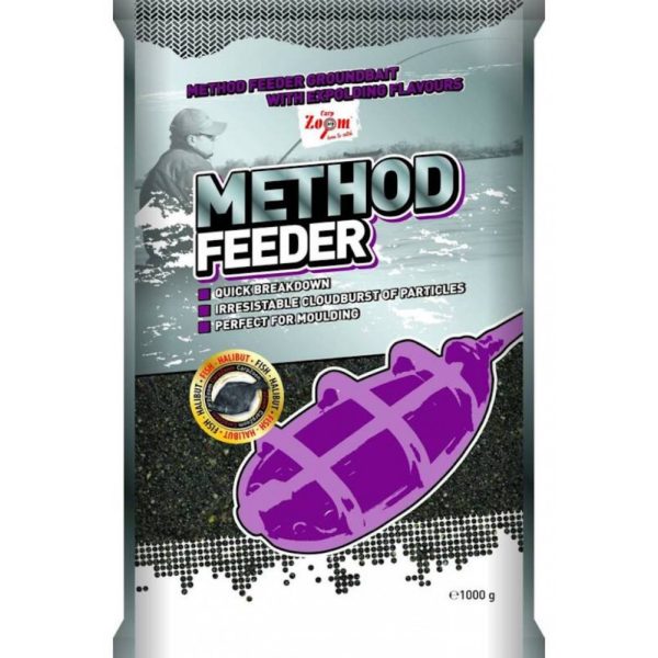 Carp Zoom CZ Method Feeder Futter, Heilbutt, Fisch, 1kg
