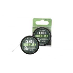   Carp Zoom Camou 8X Tarnmuster 20m 15lb Geflochtene Vorfachschnur