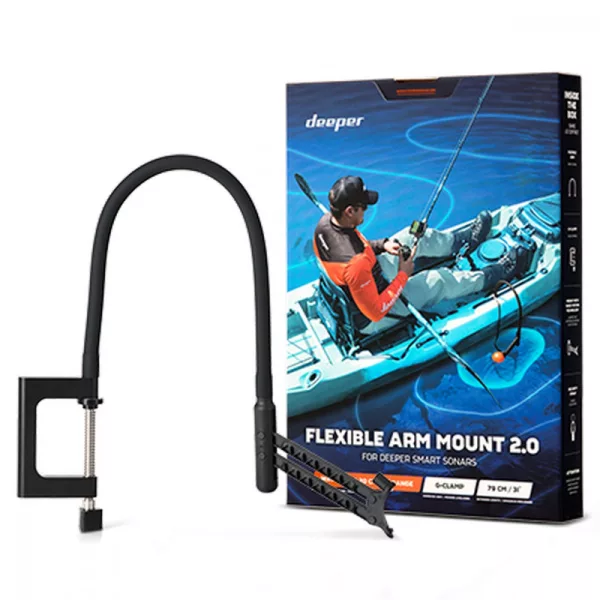 Deeper Flexy Arm 2.0 Boots-Fischfinderhalterung für Deeper