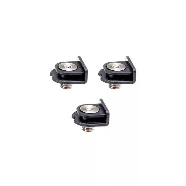 Delkim D-LokTM - Quick Release System - Nur Füße (3 Stk.) - SCHNELLVERSCHLUSS-BASIS FÜR ELEKTRONISCHEN BISSANZEIGER