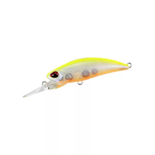 Duo Tetra Works TotoShad 4,8cm 4,5gr CCC0390 Ghost Pearl Chart Sinkender Wobbler