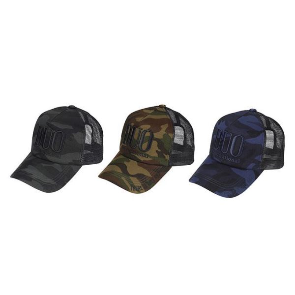 Duo Trucker Mesh Cap 19 Navy Camo Baseballkappe