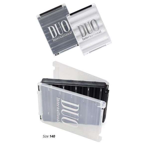 Duo Reverse Lure Case 140 20,5x14,5x4cm White/Silver Logo Kunstköderbox