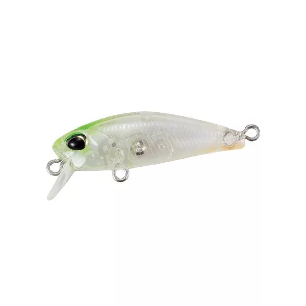 Duo Tetra Works Toto Fat 35F 3,5cm 1,8gr DEA0553 UV Lime Head OT Schwimmender Wobbler
