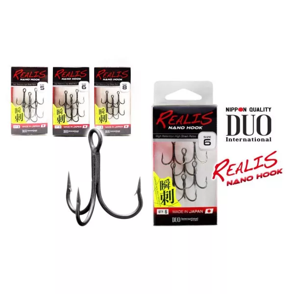 Duo Realis Nano 7 Drillingshaken 6Stück