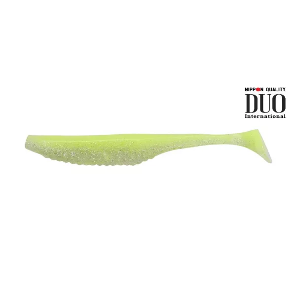 Duo Realis Versa Shad 7,6cm F075 Chartreuse Shad Plastikköder 10 Stk.