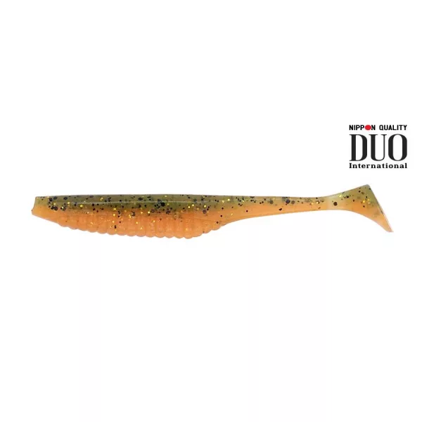 Duo Realis Versa Shad 7,6cm F083 Watermelon Orange Gold Plastikköder 10 Stk.