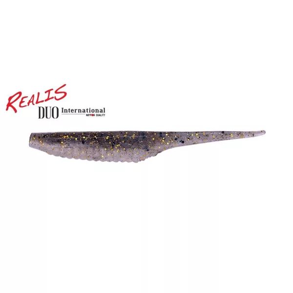 Duo Realis Versa Pintail 7,6cm F078 Gold Flash Shad Plastikköder 10 Stk.