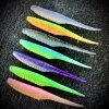 Duo Realis Versa Pintail 7,6cm F078 Gold Flash Shad Plastikköder 10 Stk.