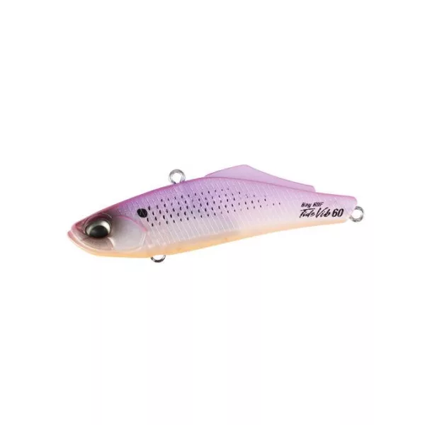 Duo Bayruf Tide Vib 60 6cm 9,6gr CCC0676 Mat Mullet Pink Back Sinkender Wobbler