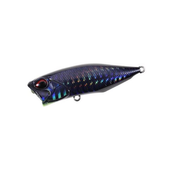 Duo Realis Popper 64 6,4cm 9gr GHA3138 Midnight Black II Schwimmender Wobbler
