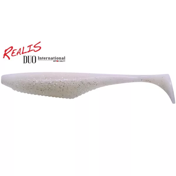 Duo Realis Versa Shad Fat 12,5cm F076 White Back Shad Kunststoffköder 5 Stk.