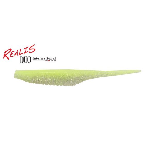 Duo Realis Versa Pintail 12,5cm F075 Chartreuse Shad Plastikköder 5 Stk.