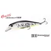 Duo Realis Jerkbait 100F 10cm 13,7gr ASAZ400 Gunmetal M Silver Tiger Schwimmender Wobbler