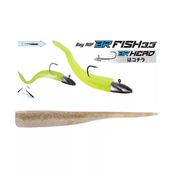 Duo Bayruf BR Fish 8,4cm F100 Lively Rikyu Kunststoffköder 7 Stk