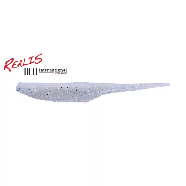 Duo Realis Versa Pintail 10cm F076 White Back Shad Kunststoffköder 7 Stück