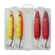 KINETIC Rĺĺ Pilken Regenbogen 40/60g 4Stk. Villantó