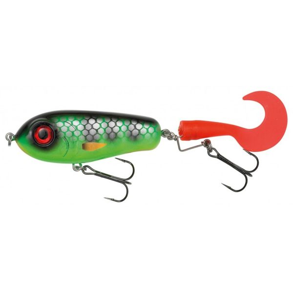 KINETIC Humpy Dumpy 75mm 35g Green Grass Tailspin