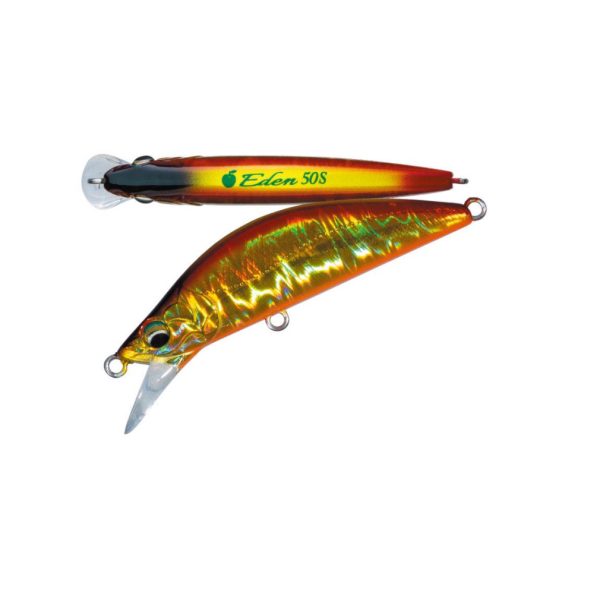 Major Craft Finetail Eden 45S 4,5cm 3,7gr #015 Laser Red Gold Sinking Wobbler