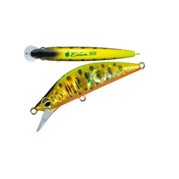 Major Craft Finetail Eden 45SS 4,5cm 3,0gr #013 Gold Chart Yamame Sinkender Wobbler