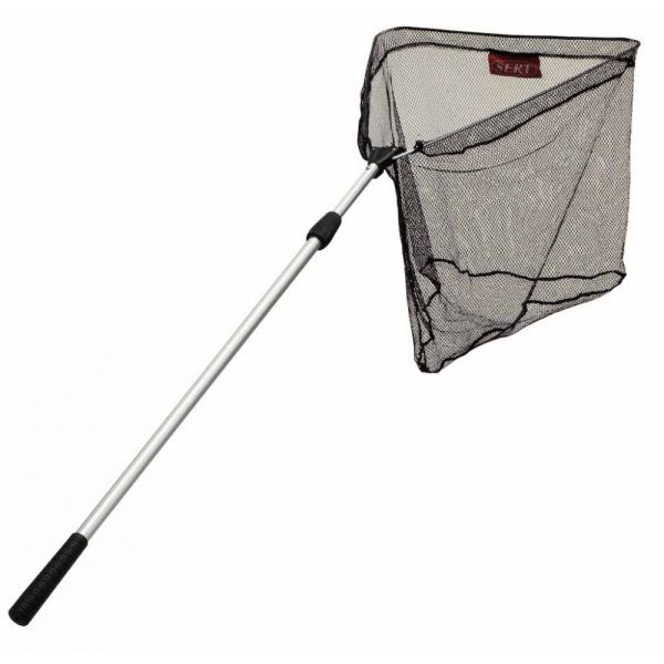 SERT - LANDING NET PROMO 250 X 2 - 60 X 60 (BB60252) - Kescherstiel mit Netz - Spinnfischerkescher