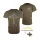 Vass-Tex Carp Rising Khaki T-Shirt L