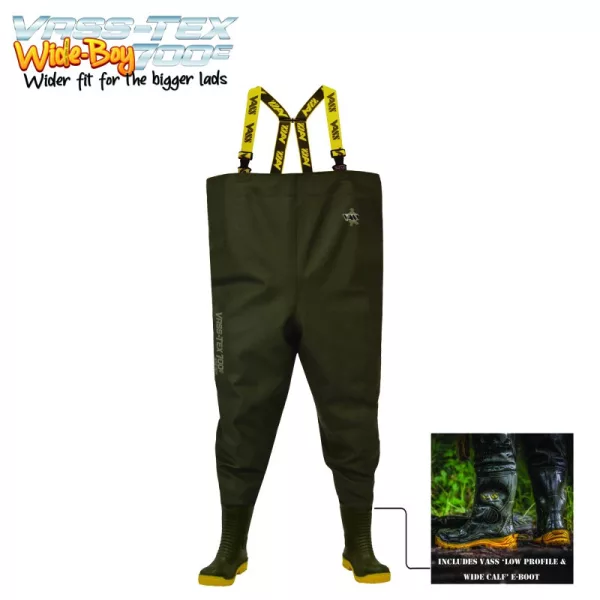 Vass-Tex 700E Wide-Boy Brustwathose 42